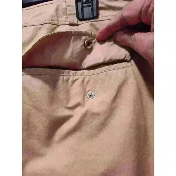 Lauren Ralph Utility Cargo Drawstring Waist Straight Leg Loose Fit Pants Size 14 - Picture 12 of 13